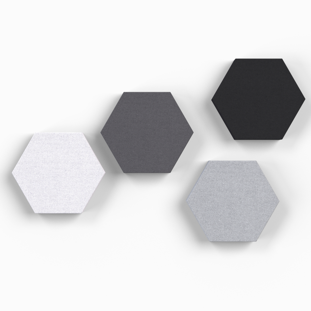 Hush Light Hexagon Acoustic Panel