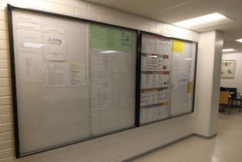 Notice Board Cabinet